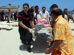 An exodus of tourists followed the attack on a beach resort Friday. (AFP/File)