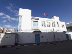 مبنى السفارة التونسية في طرابلس
