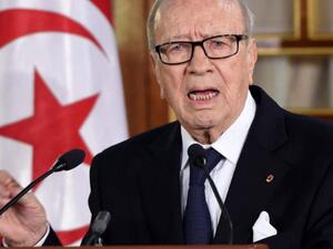 Tunisian President and Nidaa Tounes party leader Beji Caid Essebsi. (AFP)