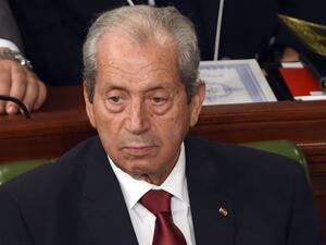 Tunisian Speaker of the House, Mohamed Ennaceur. (AFP/Fethi Belaid)