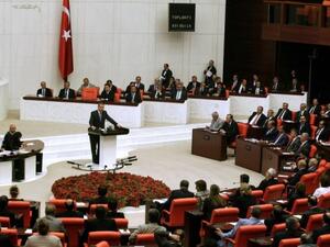 The Turkish parliament in session. (AFP/File)