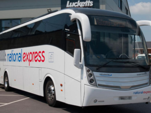 The British bus company said that he was abusive towards staff, but some passengers are saying otherwise. (Twitter)