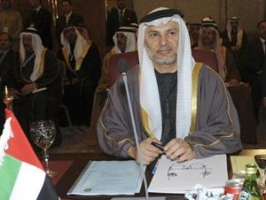 انور محمد قرقاش وزير الدولة الاماراتي للشؤون الخارجية