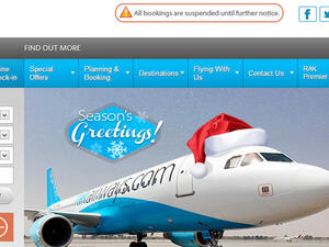 The online booking on the company’s website yields ‘no flights available’. (Image credit: Shutterstock)