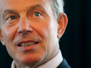 Blair sent his letter of resignation to UN Sec. Gen. Ban Ki-Moon. (AFP/Shaun Curry)