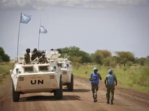 
جنود من قوة حفظ السلام في ابيي بوسط السودان
