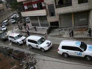 على أطراف النزاع السوري رفع الحصار عن جميع المناطق بنظر الامم المتحده