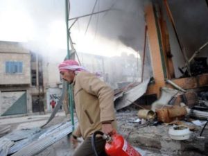 حياة تحت القصف