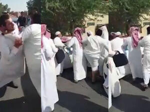 مشاجره اساتذه جامعه طيبه