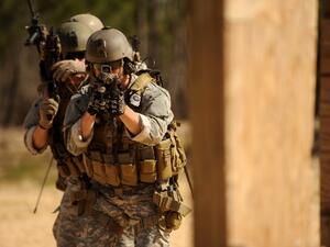 United States special forces conduct training exercises. (AFP/File)