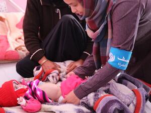 المنظمة استطاعت معالجة أكثر من 237000 طفل يعانون من سوء التغذية