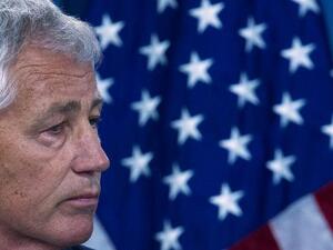 US Secretary of Defense Chuck Hagel. AFP Photo/Paul J. Richards
