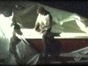 جوهر تسارناييف في القارب حيث القي القبض عليه/أ.ف.ب