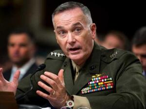  الجنرال جوزيف دنفورد رئيس هيئة الأركان الأمريكية المشتركة 