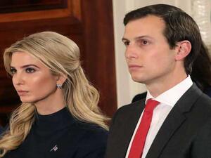 جاريد كوشنر، كبير مساعدي الرئيس الأمريكي، وزوجته إيفانكا ترامب