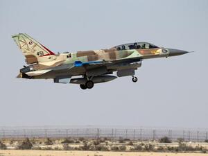  An F-16 I fighter jet lands during an event staged for the media. (Image credit: AFP)