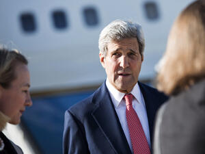  وزير الخارجية الأمريكي جون كيري