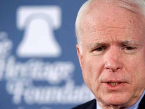 السيناتور الجمهوري الأمريكي جون ماكين