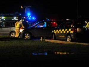 طائرة هليكوبتر من طراز اتش اتش-60جي بيف هوك سقطت اثناء تدريب للطيران