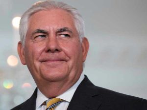 وزير الخارجية الأمريكي ريكس تيلرسون 