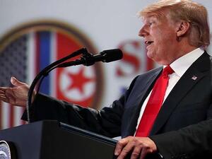  الرئيس الأمريكي دونالد ترامب