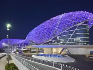 Viceroy hotel on Abu Dhabi's Yas island. (AFP)