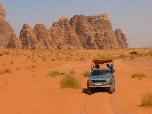 The Jordanian ministry of tourism issued instructions to travel agencies, directing them not to send tourists to Wadi Rum, 300km south of Amman, and to avoid some roads in the south of the Kingdom, for fear of possible violence. (File photo)
