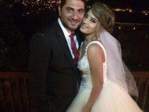 Wael with his stunning bride. (Al Watan Voice)