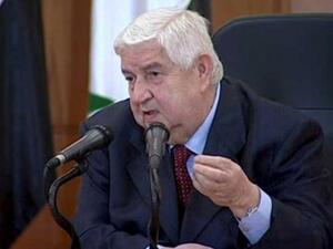 وزير الخارجية السوري وليد المعلم