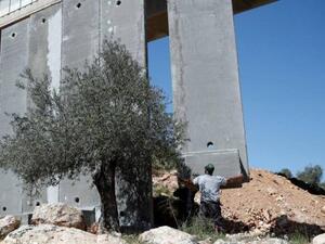 اسرائيل تبدأ تشييد جزء جديد من جدار الفصل في الضفة الغربية
