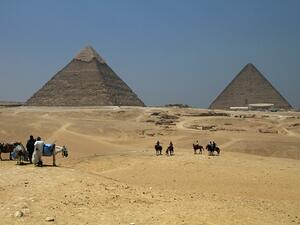 With a population expected to double in the next 50 years, Egypt is expected to face serious water and energy shortages by 2025. (File photo)