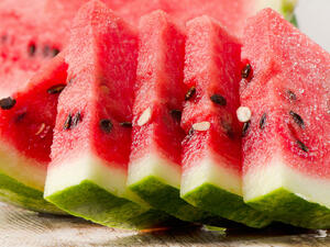 The Gaza Strip will bring in over 1,000 tons of Israeli watermelons in three days! (Shutterstock)