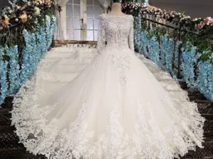 مجموعة فساتين زفاف لعروس ربيع 2018