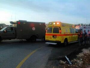 استشهاد فلسطيني بعد صدمه جنديين اسرائيليين جنوب الضفة