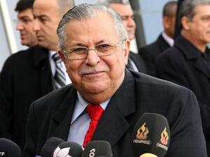 Talabani was born on Nov. 12, 1933, in the northern Iraqi city of Sulaymaniyah (AFP/File Photo)