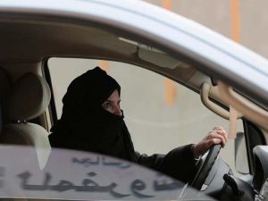 Khalid bin Salman told Saudi online newspaper Okaz on Tuesday that women in the ultra-conservative kingdom will only be allowed behind the wheel after being granted permission from a guardian (AFP/File Photo)