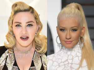 كريستينا أغيليرا ومادونا