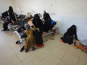  ارتفاع وفيات الكوليرا في اليمن إلى 398 حالة