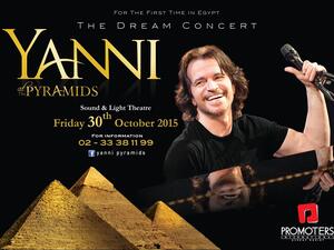 Astronaut Scott Kelly had a message for Yanni during his Egypt concert last weekend.