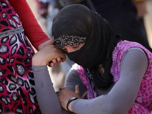  A UN official said Daesh offers Syrian and Iraqi girls for sale by putting them on show "stripped naked" in "slave bazaars." (AFP/File)