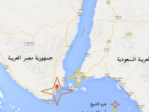  جسر الملك سلمان يربط بين مصر والسعودية