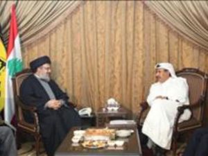 اجتماع الوسطاء بنصرالله