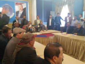 حزب المؤتمر الشعبي العام يختار صادق أبو راس رئيسا مؤقتا له