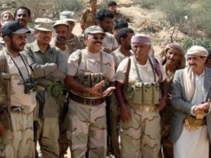 الأخ غير الشقيق للرئيس اليمني اللواء علي محسن الأحمر