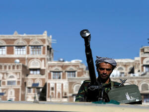 مقاتل من جماعة الحوثي