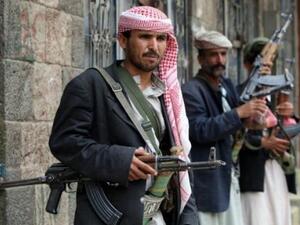 Armed man in Yemen