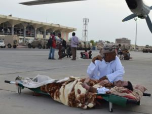 وصول الدفعة الثالثة من الجرحى اليمنيين الى الاردن للعلاج