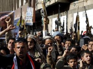 أنصار لجماعة الحوثي في صنعاء
