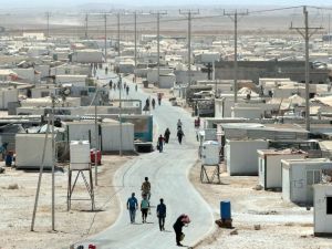 The Zaatari Refugee Camp in Jordan (AFP/File Photo)
