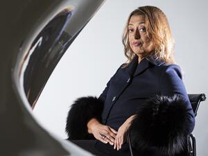 الراحلة زها حديد